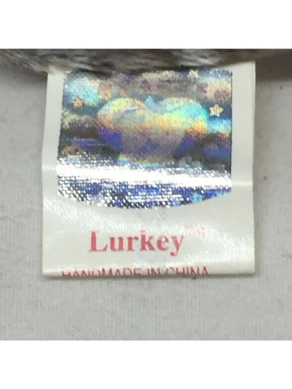 Ty Original Beanie Baby Lurkey Turkey Gray Blue Plush Stuffed Animal W Tag 2000